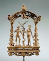 Model for a jewel with Adam and Eve