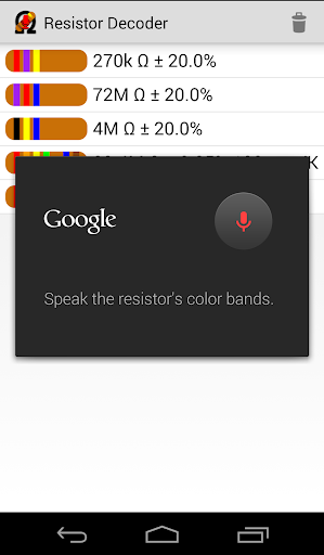 Resistor Decoder