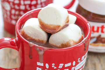 Thick Nutella Hot Chocolate