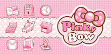 Pinky Bow GO Launcher Theme APK