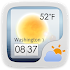 GO Weather EX Theme White1.0
