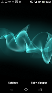 Cosmic flow live wallpaper Screen 3