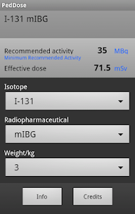 Pediatric Dosage App