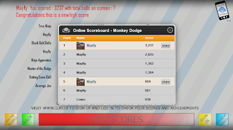 Monkey Dodge Ball poster 15