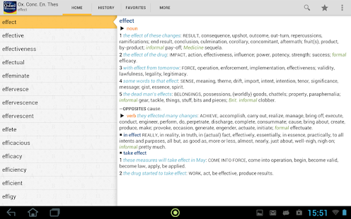 Advanced English Dictionary & Thesaurus (Universal) on the App ...