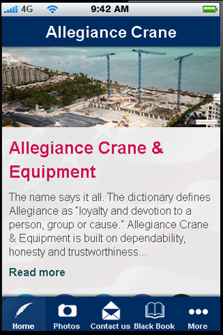Allegiance Crane