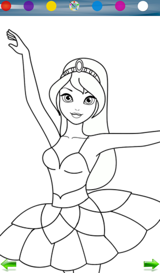 fairy coloring pages games for girls - photo #12