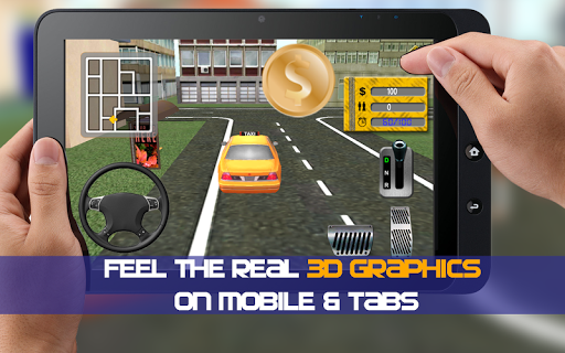 Free Taxi Driver Simulator 3D