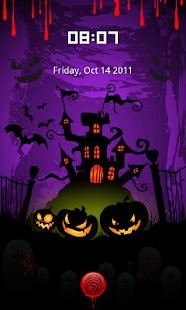 How to get Halloween castle Locker theme 1.0 unlimited apk for android