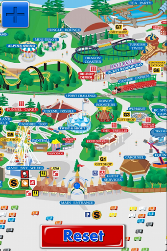 Canobie Lake Map