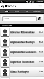 My Contacts by Tele2 LT poster 3