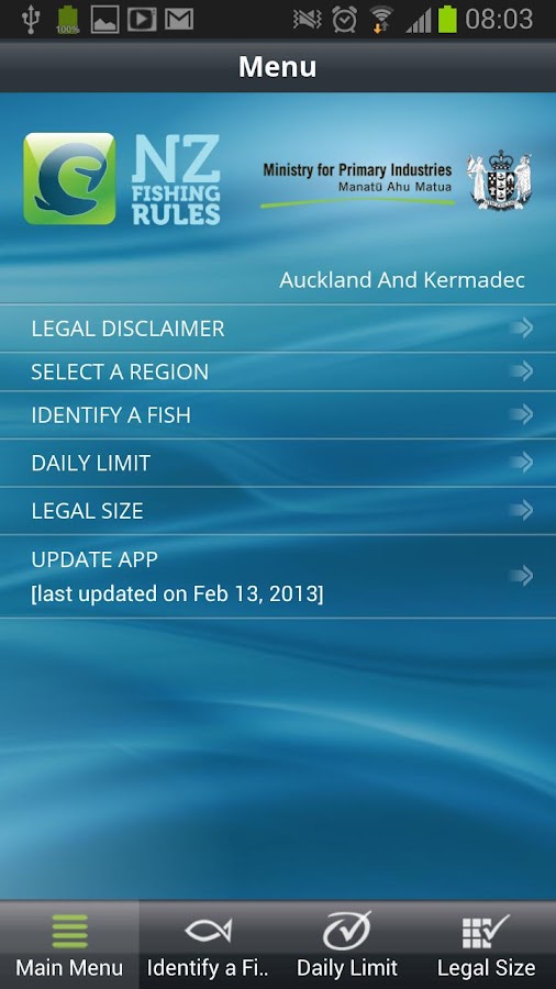NZ Fishing Rules Android Apps on Google Play