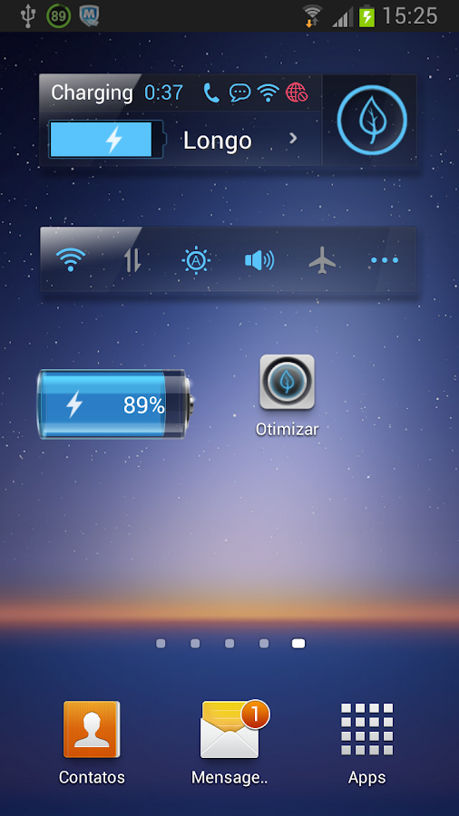 Du Bateria Saver+Switch Widget - screenshot