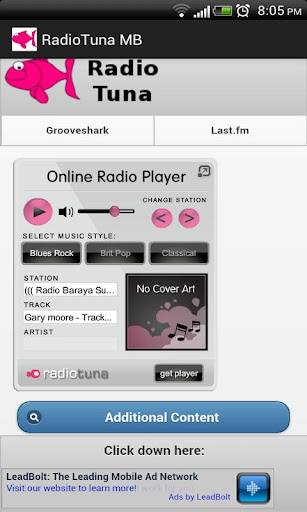 Radiotuna - Grooveshark AIO MB