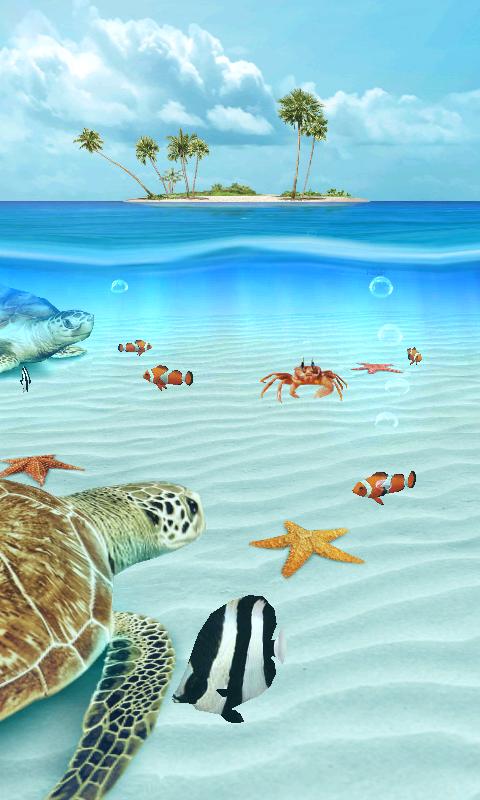 Ocean Aquarium 3D: Turtle Isle Screen 3