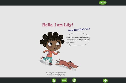 Android application I am Lily from NewYork City screenshort