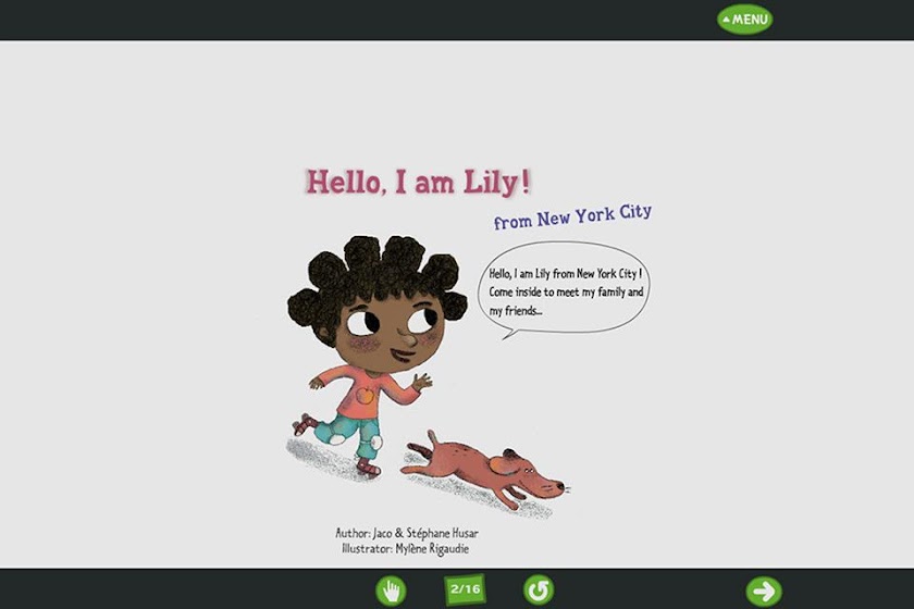 I am Lily from NewYork City Screen 1