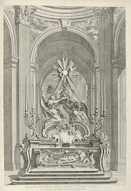 Ontwerp voor het hoofdaltaar van de Saint-Sulpice in Parijs