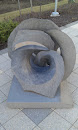 Stone Spiral Sculpture