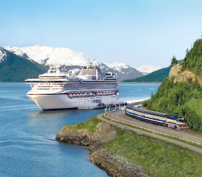 Wanna race? Princess Cruises allows you to enjoy even more of Alaska by offering its Direct to the Wilderness Rail Service for fast travel.