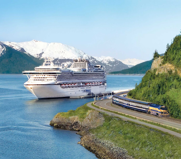 Wanna race? Princess Cruises allows you to enjoy even more of Alaska by offering its Direct to the Wilderness Rail Service for fast travel.