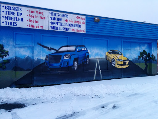 Vancouver Brake and Tune Mural