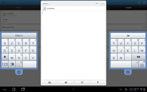 SwiftKey clavier - screenshot thumbnail