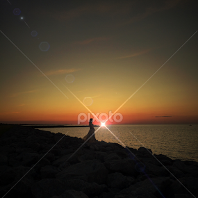 Looking at the edge of the world by Shashank Shekhar - Landscapes Beaches