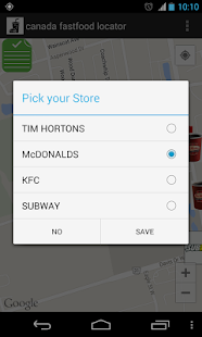 download Canada Fast Food Locator free
