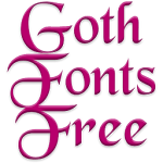 Cover Image of ดาวน์โหลด Goth Fonts สำหรับ FlipFont ฟรี 3.9.1 APK