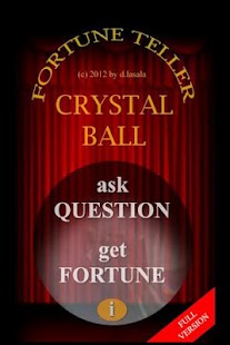 Fortune Teller Crystal Ball LT