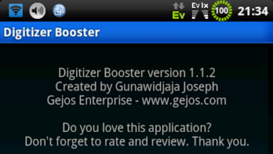 Digitizer Booster root