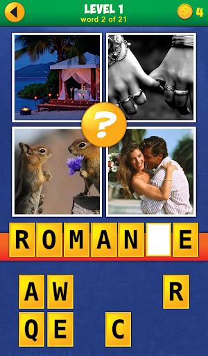 【免費拼字App】4 Pics 1 Word: Reloaded-APP點子