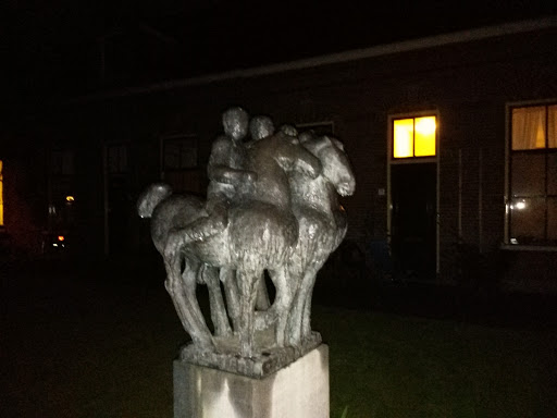 Paardenstandbeeld Ruitershofje