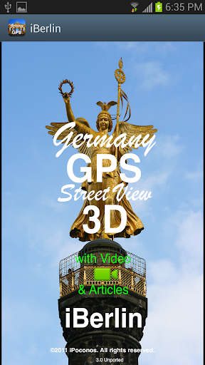 Berlin GPS Street View 3D