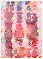 <p>
	<strong><em>Pink, Orange, Red</em>,&nbsp;Acrylic on cold press paper, 30 x 22 inches unframed, 2010</strong></p>
