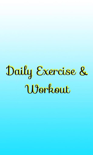 Daily Exercise Workout