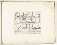 Eerste plaat met figuren in de vestingbouw, ca. 1702