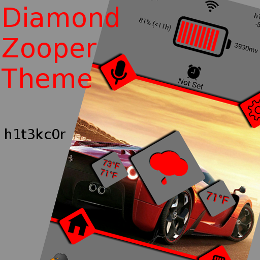 D1amond Zooper Theme LOGO-APP點子