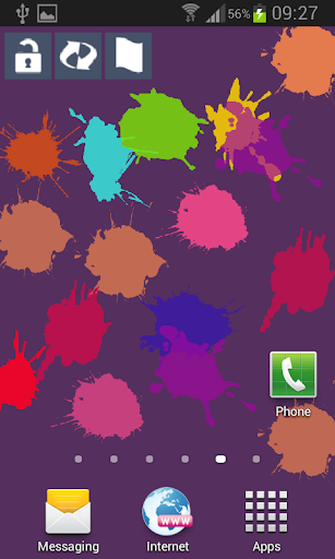 【免費個人化App】Splash Paint Live Wallpaper-APP點子