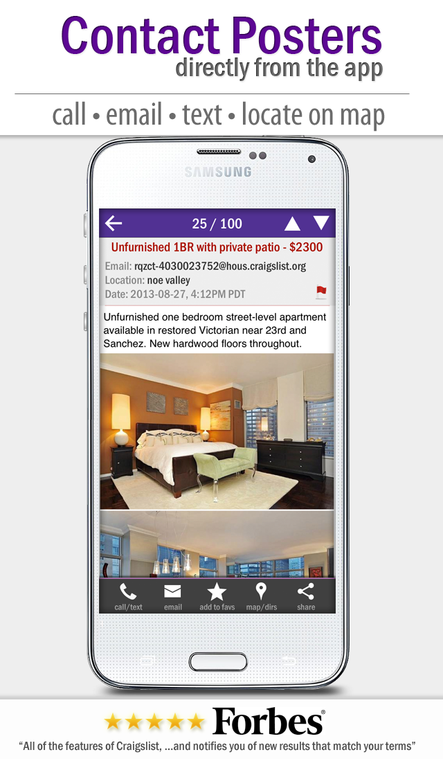 cPro Craigslist Mobile Client Screen 3