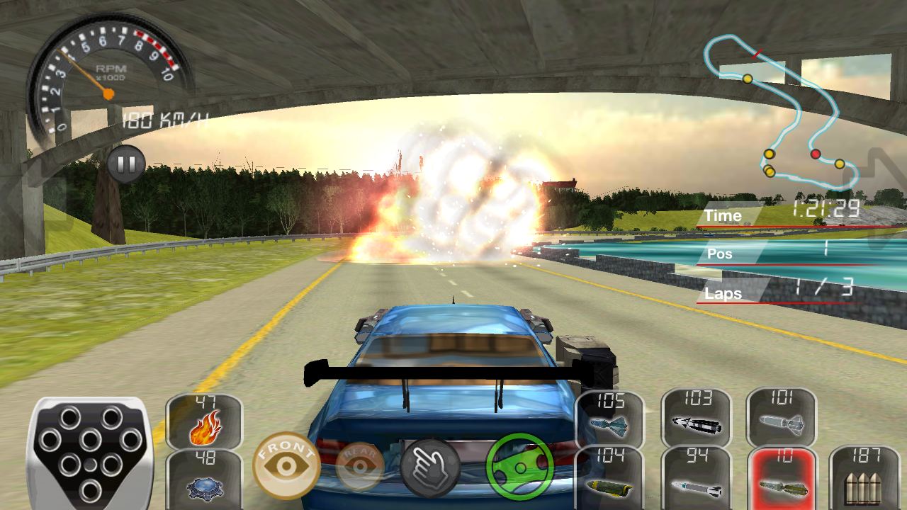Armored Car HD (Racing Game) - screenshot