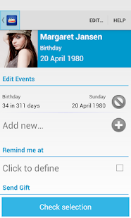 Birthdays - screenshot thumbnail