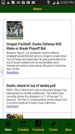 【免費運動App】Oregon Football-APP點子