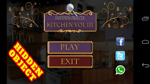 Hidden Object Kitchen Game