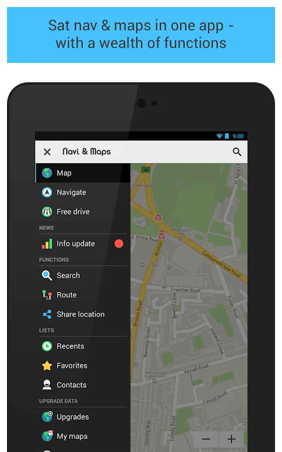 GPS Navigation & Maps +offline - screenshot
