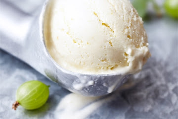 Gooseberry ice cream