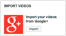 Google+ Importer