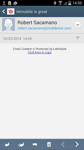 【免費商業App】LetMobile Secure Mobile Email-APP點子