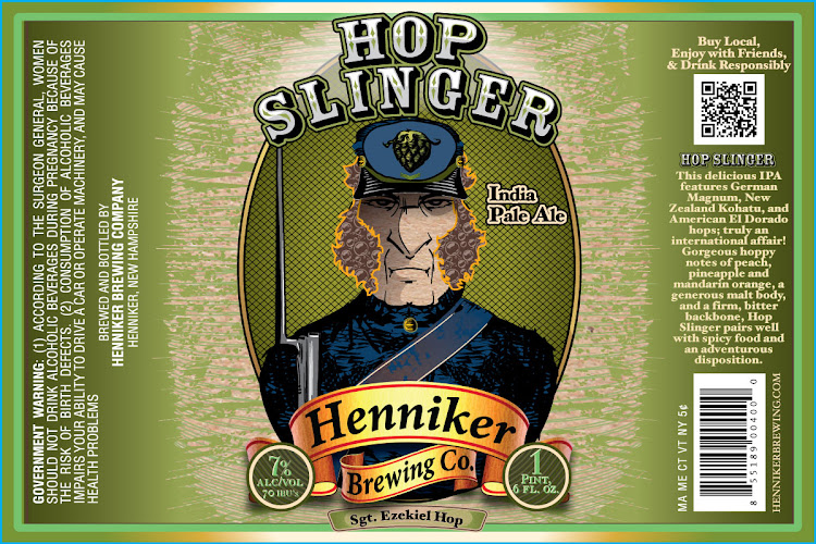 Logo of Henniker Hop Slinger IPA